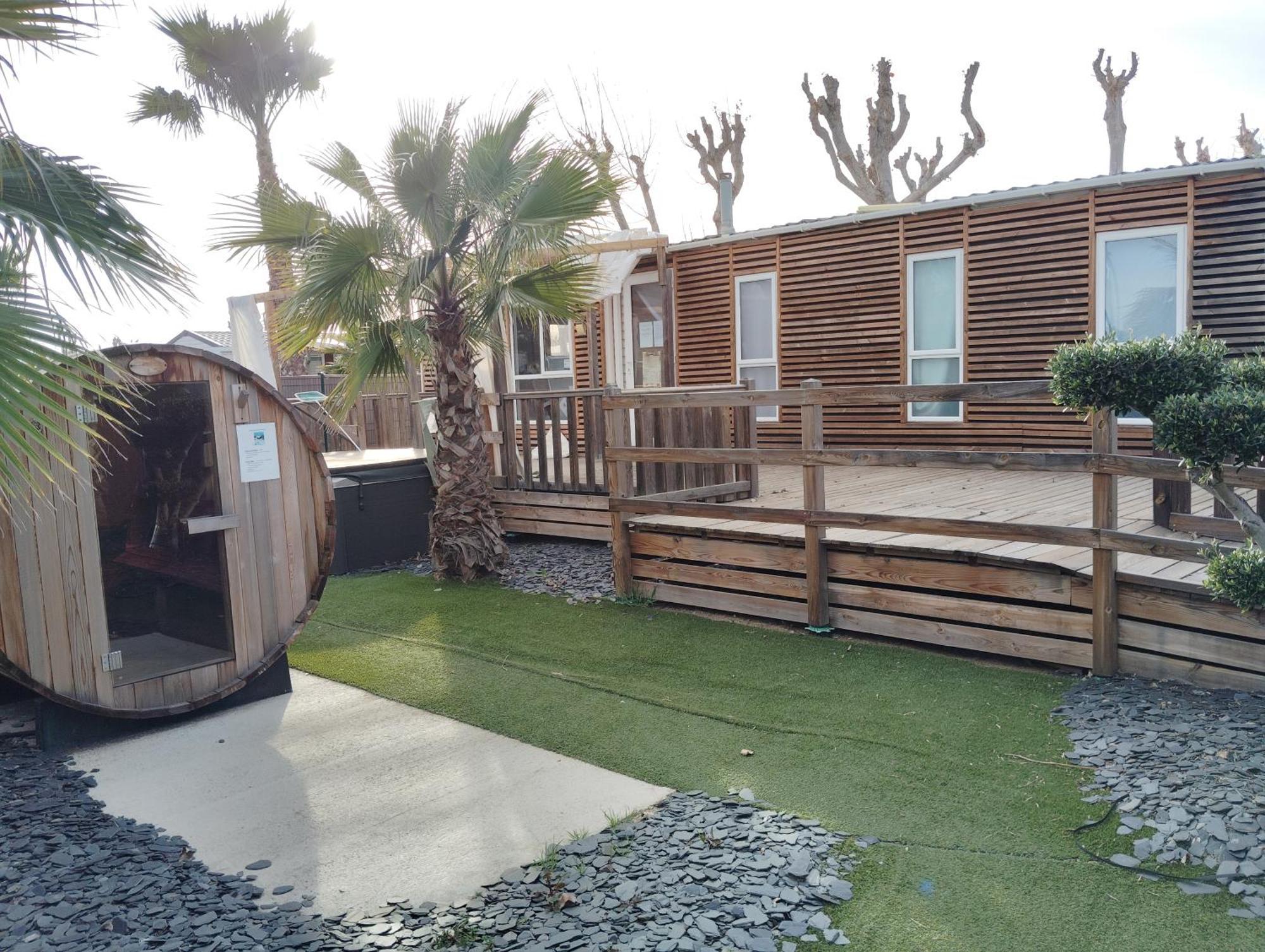 Mobil Home 6 Personnes Valras Plage Bagian luar foto