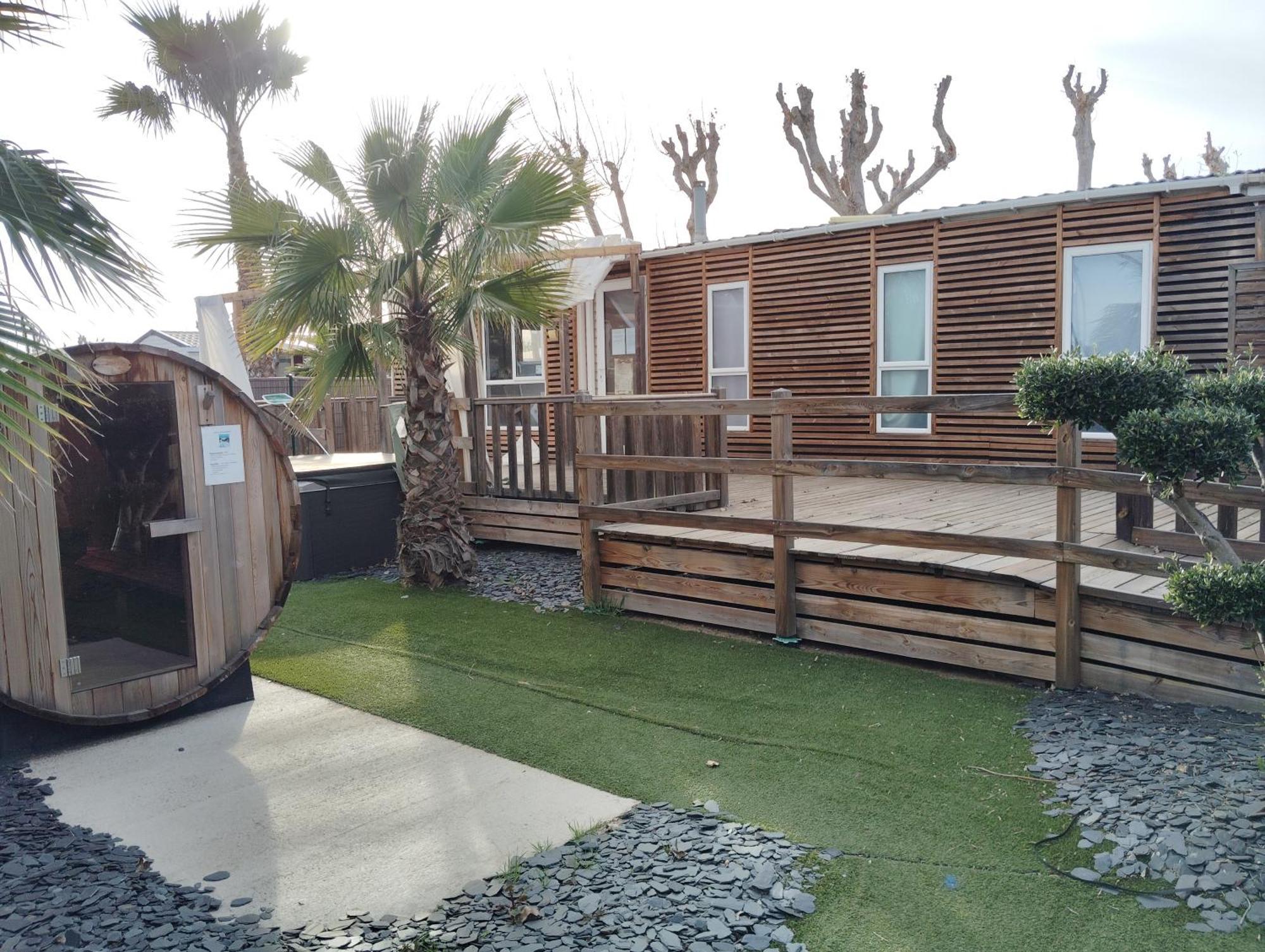 Mobil Home 6 Personnes Valras Plage Bagian luar foto