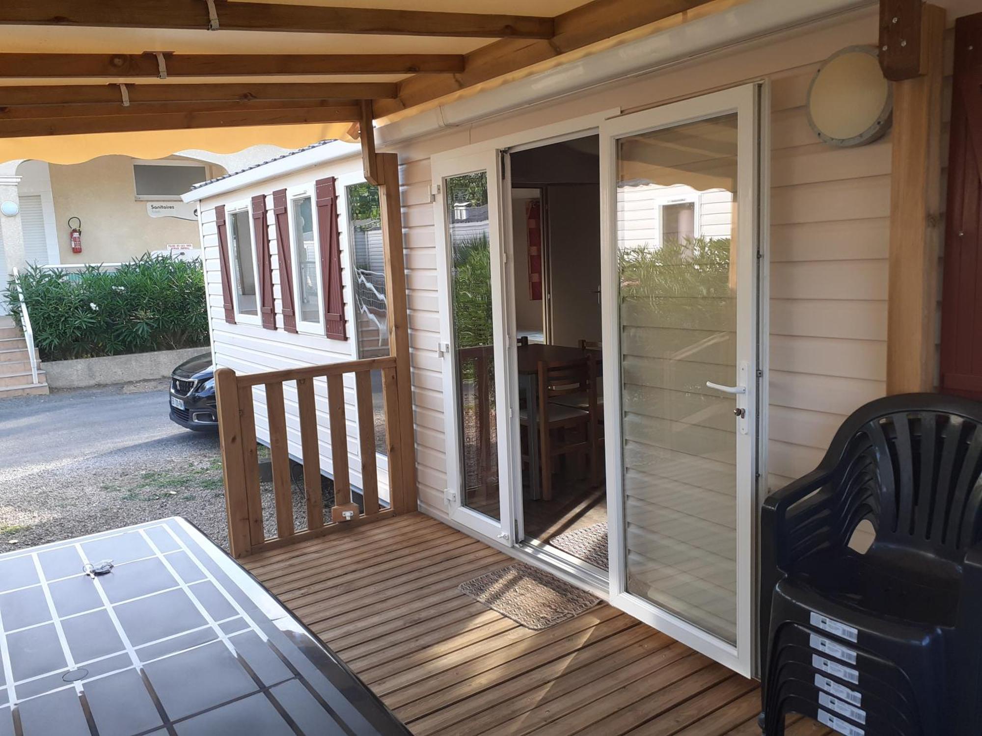 Mobil Home 6 Personnes Valras Plage Bagian luar foto