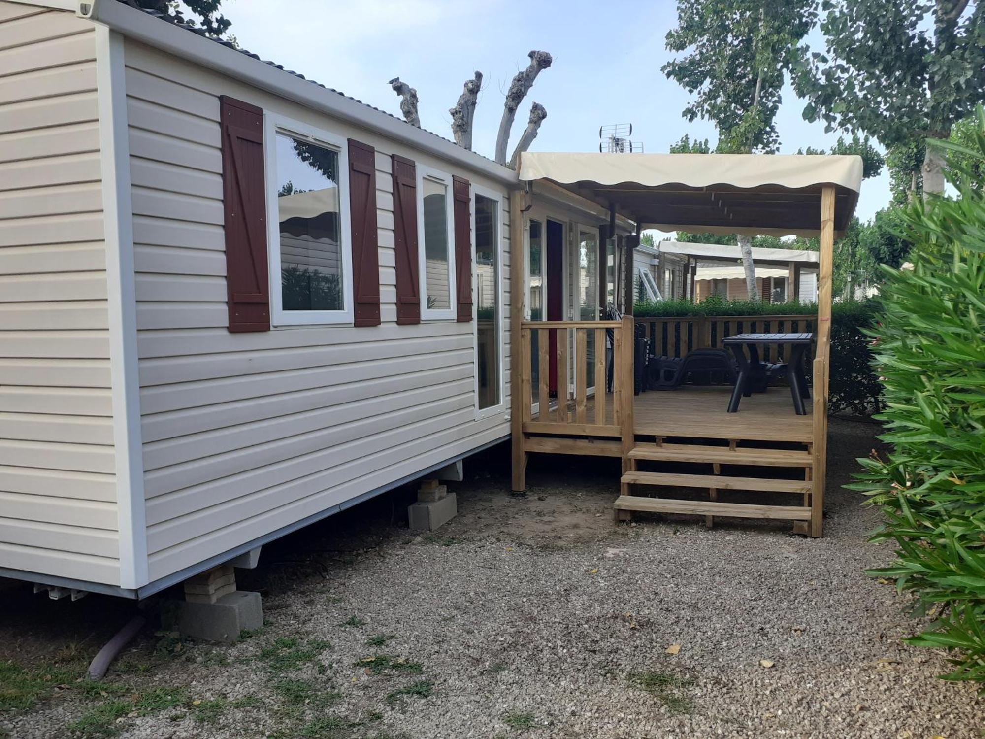 Mobil Home 6 Personnes Valras Plage Bagian luar foto